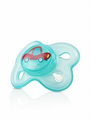 Соска-пустышка силиконовая  6-18 м